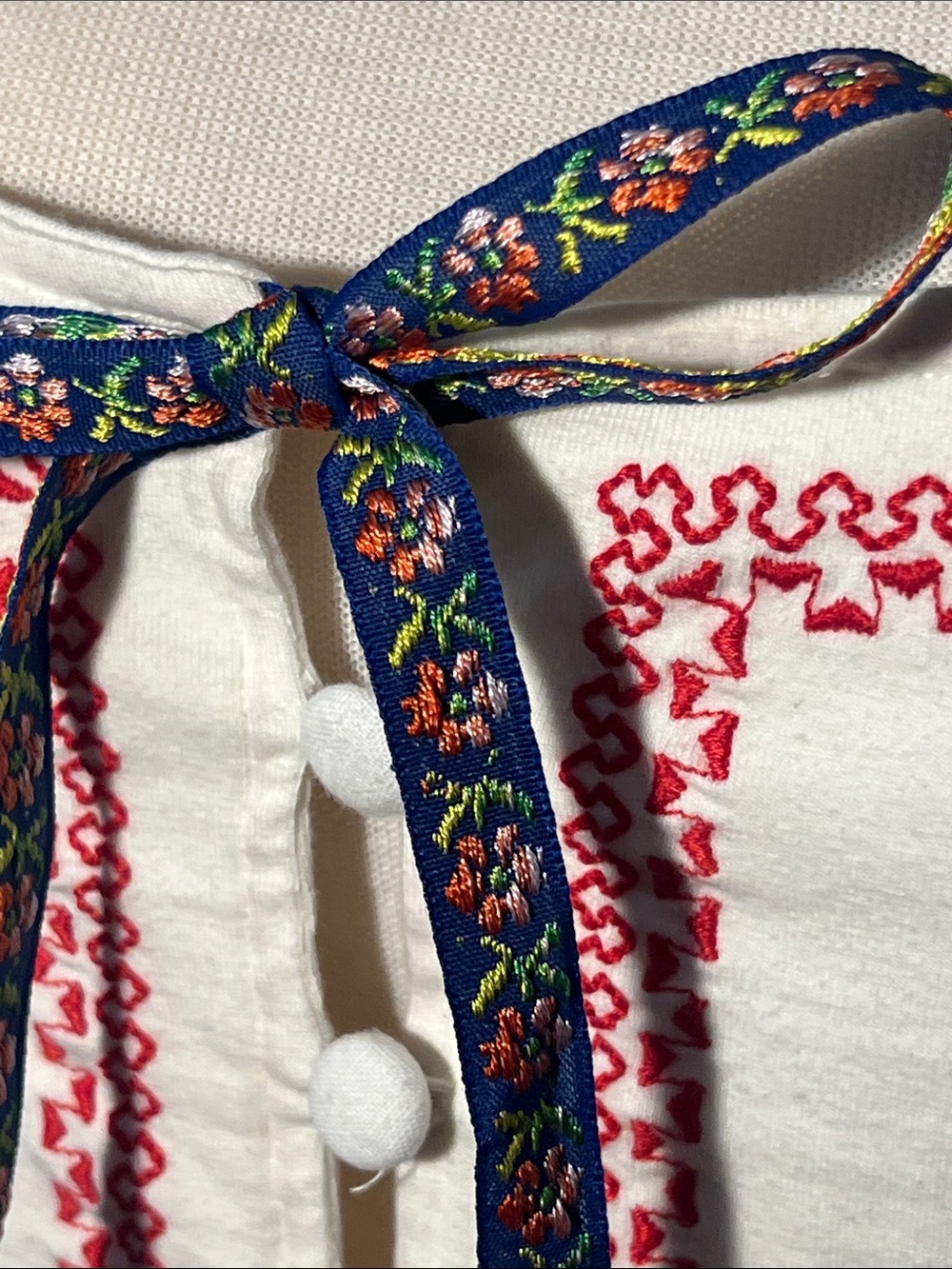 Free People Mada fitted peasant blouse-NWT - Picture 11 of 16